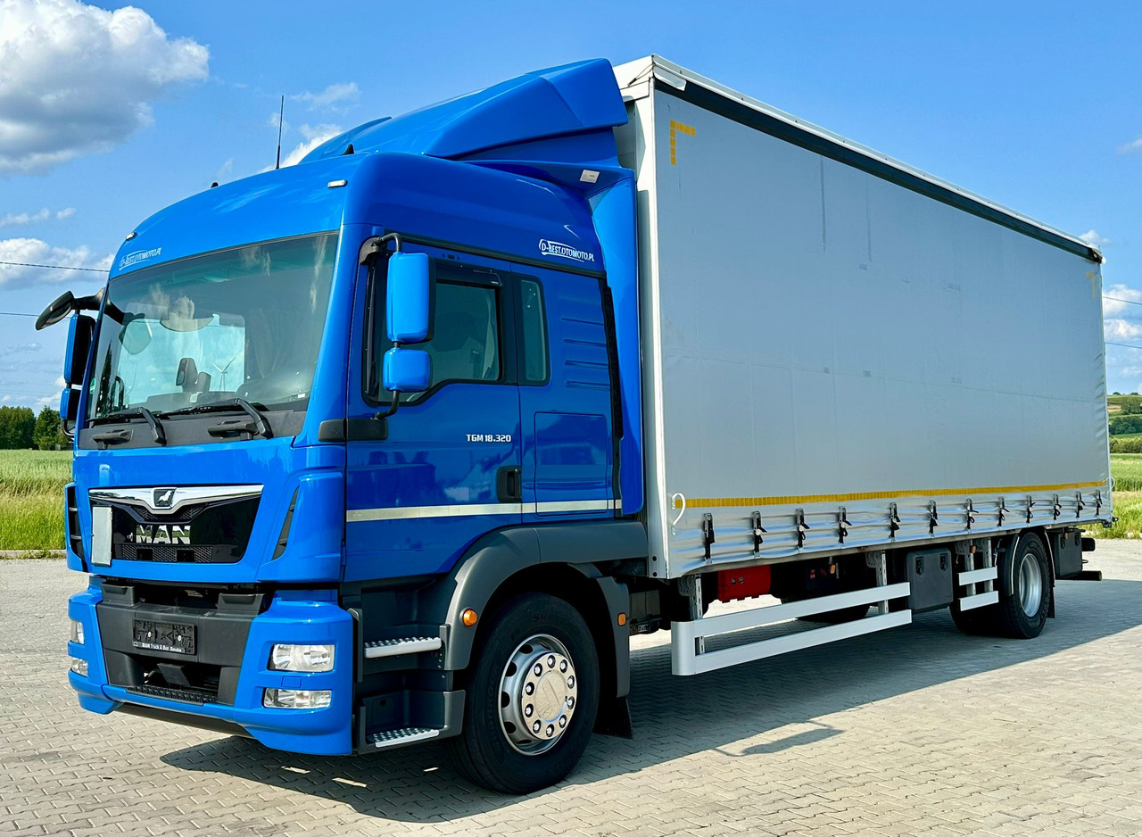 MAN TGM 18.320 / FIRANKA / 20 EUROPALET / 8.3 M DŁUGOŚCI / AUTOMAT / SYPIALKA / 2018 ROK / 9 809 KG ŁADOWNOŚCI - Kamion s ceradom: slika MAN TGM 18.320 / FIRANKA / 20 EUROPALET / 8.3 M DŁUGOŚCI / AUTOMAT / SYPIALKA / 2018 ROK / 9 809 KG ŁADOWNOŚCI - Kamion s ceradom MAN TGM 18.320 / FIRANKA / 20 EUROPALET / 8.3 M DŁUGOŚCI / AUTOMAT / SYPIALKA / 2018 ROK / 9 809 KG ŁADOWNOŚCI - Kamion s ceradom: slika MAN TGM 18.320 / FIRANKA / 20 EUROPALET / 8.3 M DŁUGOŚCI / AUTOMAT / SYPIALKA / 2018 ROK / 9 809 KG ŁADOWNOŚCI - Kamion s ceradom