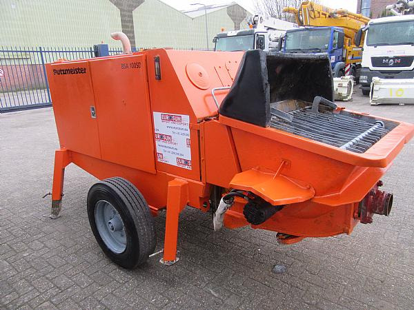 2014 PUTZMEISTER  BSA1005 DC  trailer mounted. - Stacionarna pumpa za beton: slika  2014 PUTZMEISTER  BSA1005 DC  trailer mounted. - Stacionarna pumpa za beton 2014 PUTZMEISTER  BSA1005 DC  trailer mounted. - Stacionarna pumpa za beton: slika  2014 PUTZMEISTER  BSA1005 DC  trailer mounted. - Stacionarna pumpa za beton