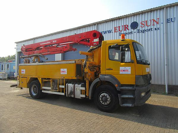 Beton pumpa PUTZMEISTER M20/  BSF 20.09S/ Mercedes 4x2: slika Beton pumpa PUTZMEISTER M20/  BSF 20.09S/ Mercedes 4x2