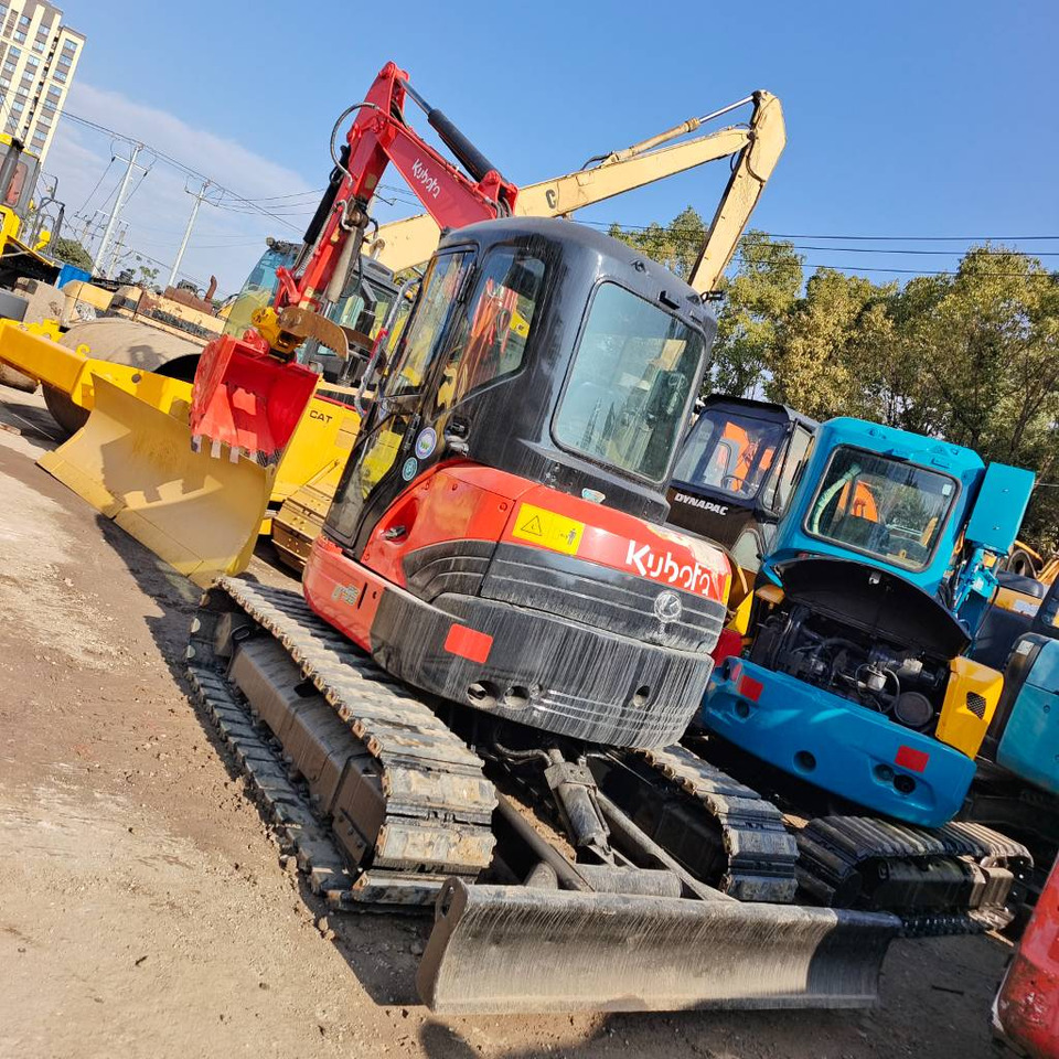 Kubota U 55 - Mini bager: slika Kubota U 55 - Mini bager Kubota U 55 - Mini bager: slika Kubota U 55 - Mini bager