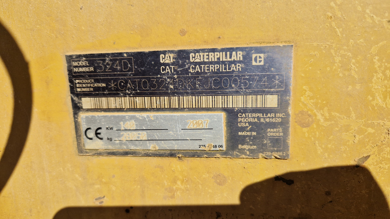 CAT 324 D Deutsche Maschine | Schnellwechsler | Löffel | Hammerhydraulik | 8016h original - Bager gusjeničar: slika CAT 324 D Deutsche Maschine | Schnellwechsler | Löffel | Hammerhydraulik | 8016h original - Bager gusjeničar CAT 324 D Deutsche Maschine | Schnellwechsler | Löffel | Hammerhydraulik | 8016h original - Bager gusjeničar: slika CAT 324 D Deutsche Maschine | Schnellwechsler | Löffel | Hammerhydraulik | 8016h original - Bager gusjeničar