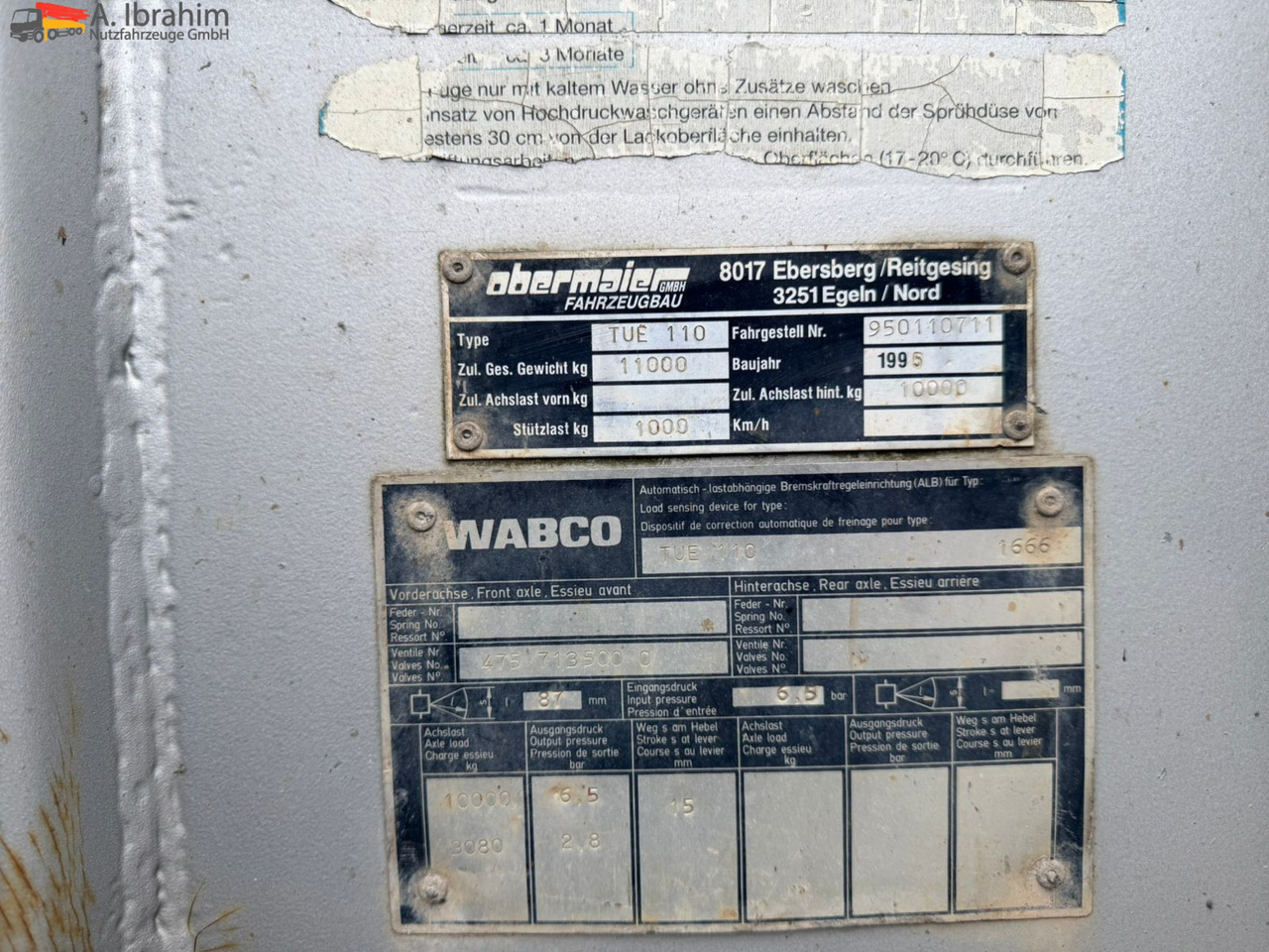 Obermaier TUE110 SDAH Tieflader | | Trommelbremse | Rampen | 7.2 Plattform | Stützfuß vorne - Prikolica s niskim utovarivačem: slika Obermaier TUE110 SDAH Tieflader | | Trommelbremse | Rampen | 7.2 Plattform | Stützfuß vorne - Prikolica s niskim utovarivačem Obermaier TUE110 SDAH Tieflader | | Trommelbremse | Rampen | 7.2 Plattform | Stützfuß vorne - Prikolica s niskim utovarivačem: slika Obermaier TUE110 SDAH Tieflader | | Trommelbremse | Rampen | 7.2 Plattform | Stützfuß vorne - Prikolica s niskim utovarivačem