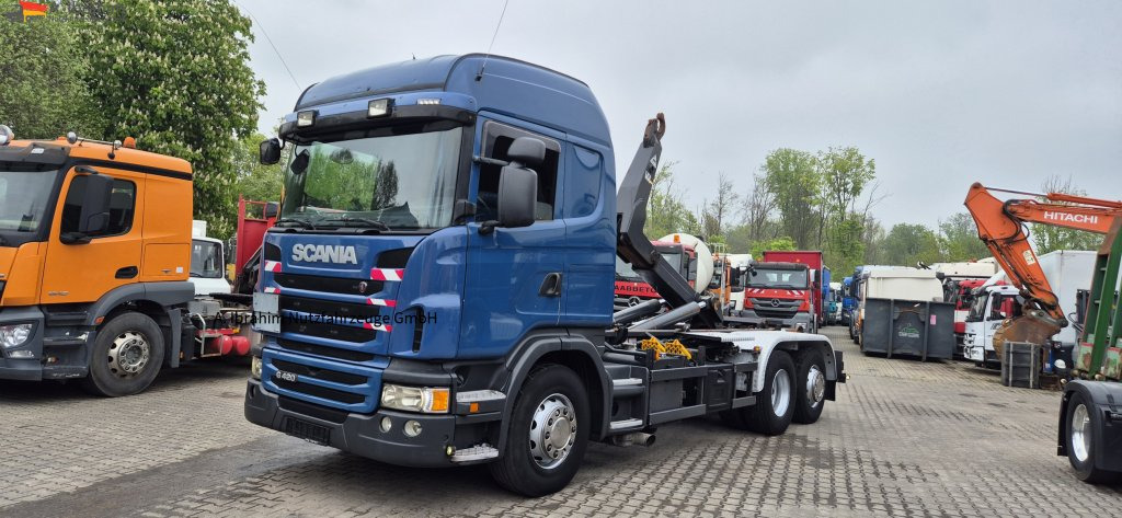 Scania G 420 6x2 Abroller Lift-Lenkachse VDL Haken - Kamion s kukastom dizalicom: slika Scania G 420 6x2 Abroller Lift-Lenkachse VDL Haken - Kamion s kukastom dizalicom Scania G 420 6x2 Abroller Lift-Lenkachse VDL Haken - Kamion s kukastom dizalicom: slika Scania G 420 6x2 Abroller Lift-Lenkachse VDL Haken - Kamion s kukastom dizalicom