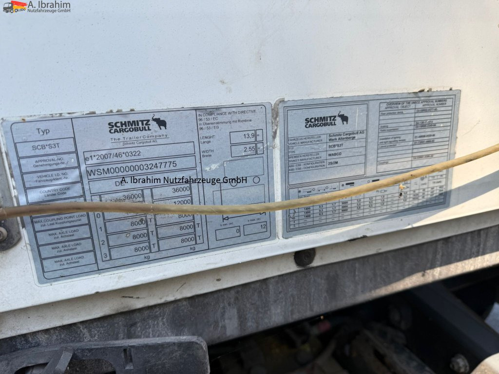 Schmitz SCB*S3T Megatrailer, Hubdach, Liftachse - Poluprikolica s ceradom: slika Schmitz SCB*S3T Megatrailer, Hubdach, Liftachse - Poluprikolica s ceradom Schmitz SCB*S3T Megatrailer, Hubdach, Liftachse - Poluprikolica s ceradom: slika Schmitz SCB*S3T Megatrailer, Hubdach, Liftachse - Poluprikolica s ceradom