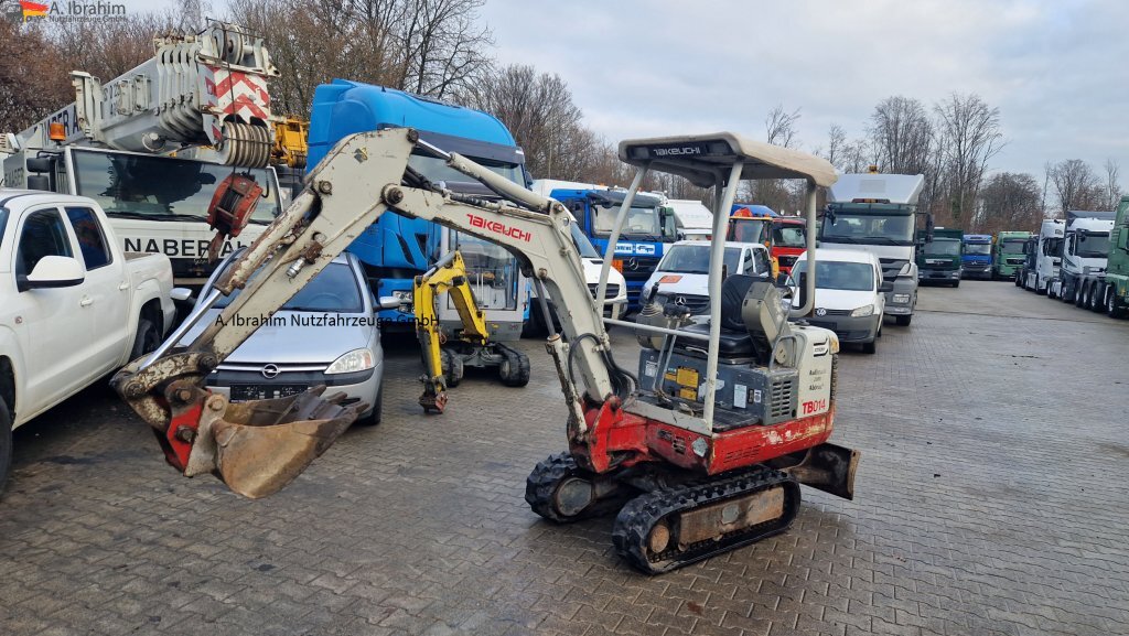 Takeuchi TB 014 Minibagger Zustand gut - Mini bager: slika Takeuchi TB 014 Minibagger Zustand gut - Mini bager Takeuchi TB 014 Minibagger Zustand gut - Mini bager: slika Takeuchi TB 014 Minibagger Zustand gut - Mini bager