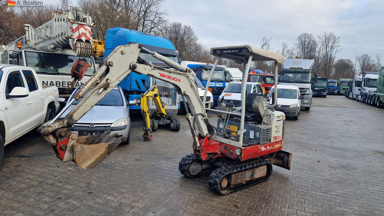 Takeuchi TB 014 Minibagger Zustand gut - Mini bager: slika Takeuchi TB 014 Minibagger Zustand gut - Mini bager Takeuchi TB 014 Minibagger Zustand gut - Mini bager: slika Takeuchi TB 014 Minibagger Zustand gut - Mini bager