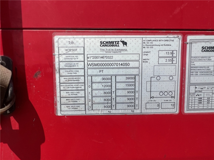 Poluprikolica s ceradom SCHMITZ CARGOBULL SCB-S3T TETO ELEVAR: slika Poluprikolica s ceradom SCHMITZ CARGOBULL SCB-S3T TETO ELEVAR