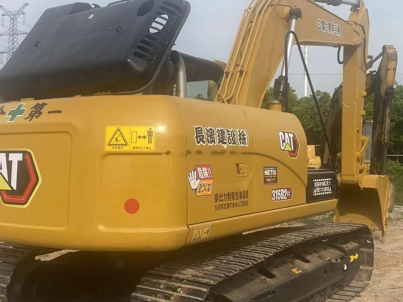 Bager gusjeničar Caterpillar 315D: slika Bager gusjeničar Caterpillar 315D