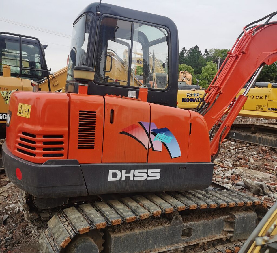Doosan DH55 - Bager gusjeničar: slika Doosan DH55 - Bager gusjeničar Doosan DH55 - Bager gusjeničar: slika Doosan DH55 - Bager gusjeničar
