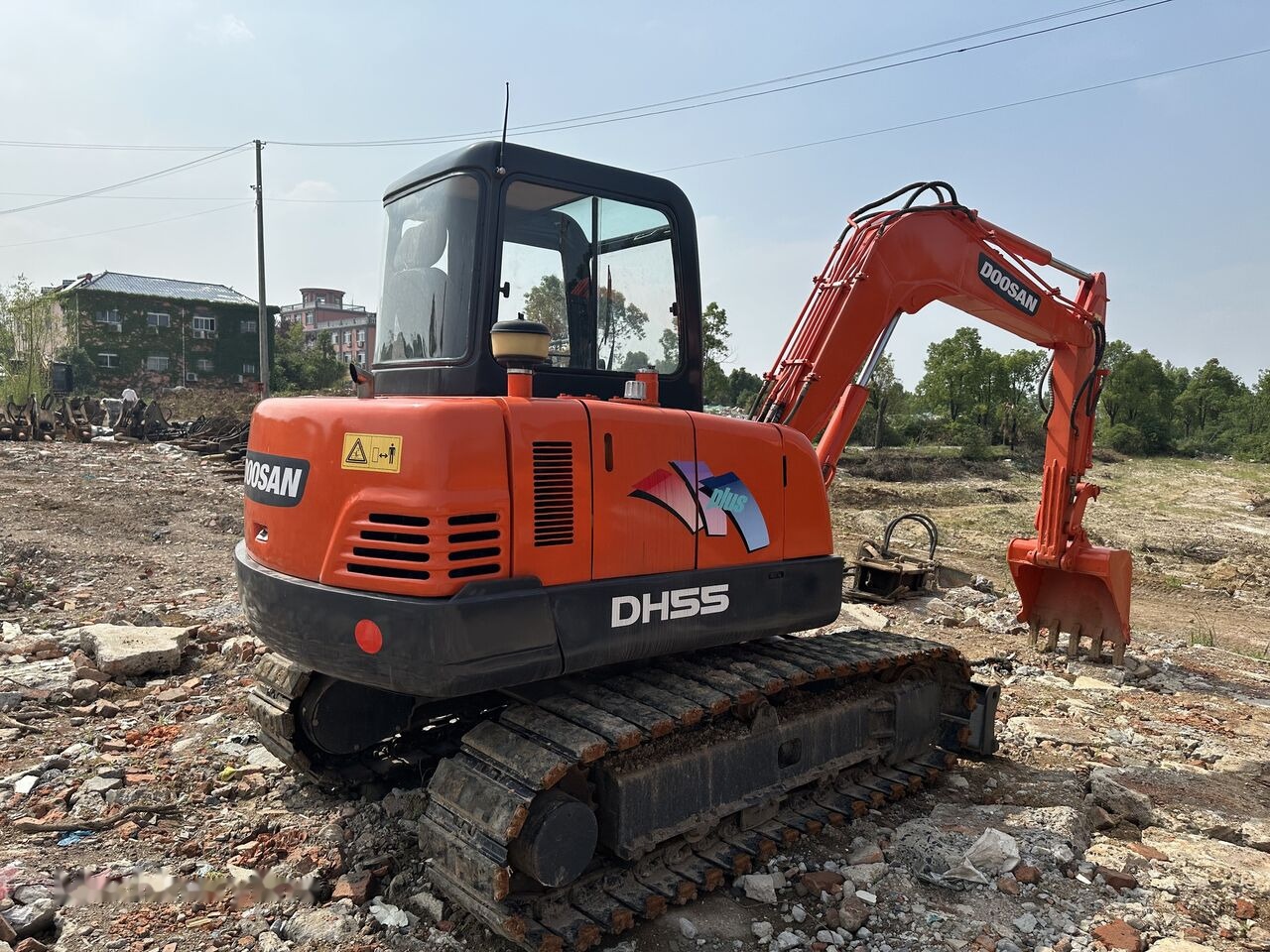 Doosan DH55 - Bager gusjeničar: slika Doosan DH55 - Bager gusjeničar Doosan DH55 - Bager gusjeničar: slika Doosan DH55 - Bager gusjeničar