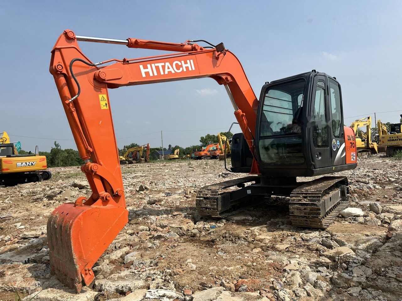 Hitachi ZX70 - Mini bager: slika Hitachi ZX70 - Mini bager Hitachi ZX70 - Mini bager: slika Hitachi ZX70 - Mini bager