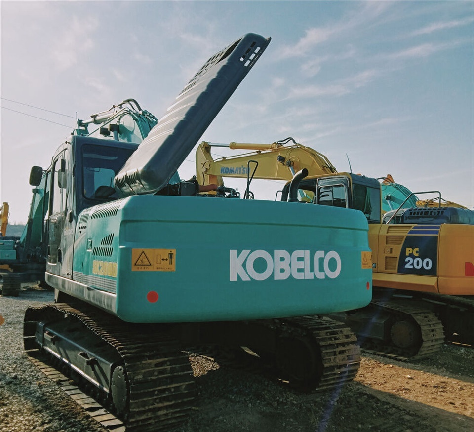 Bager gusjeničar Kobelco SK200D: slika Bager gusjeničar Kobelco SK200D Bager gusjeničar Kobelco SK200D: slika Bager gusjeničar Kobelco SK200D