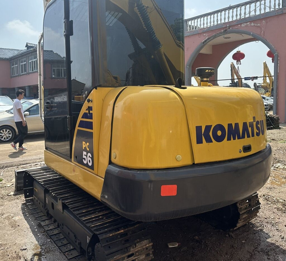 Mini bager Komatsu PC56: slika Mini bager Komatsu PC56