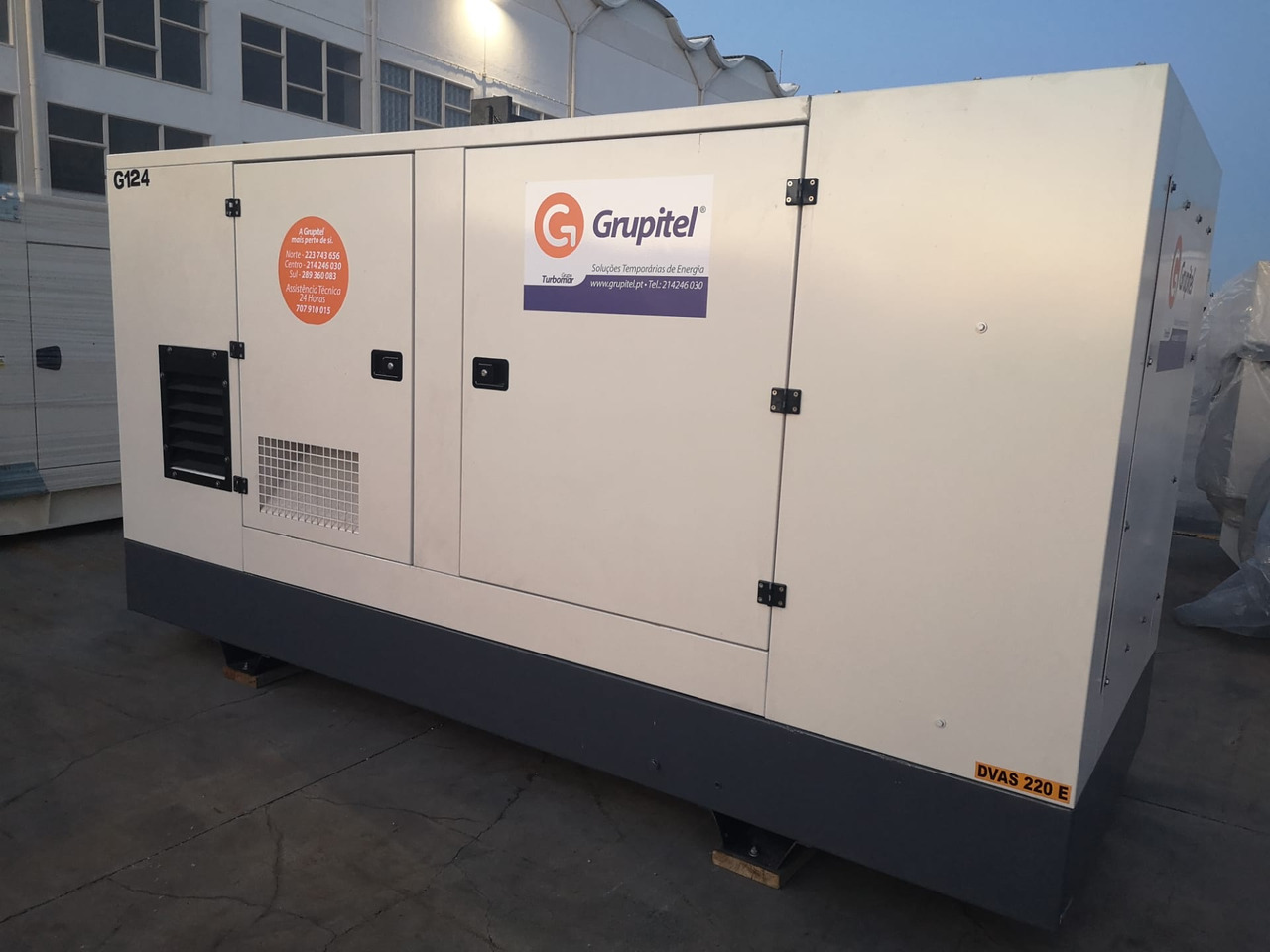 GESAN DVAS220E 220 kVA - Generatorski set: slika GESAN DVAS220E 220 kVA - Generatorski set GESAN DVAS220E 220 kVA - Generatorski set: slika GESAN DVAS220E 220 kVA - Generatorski set
