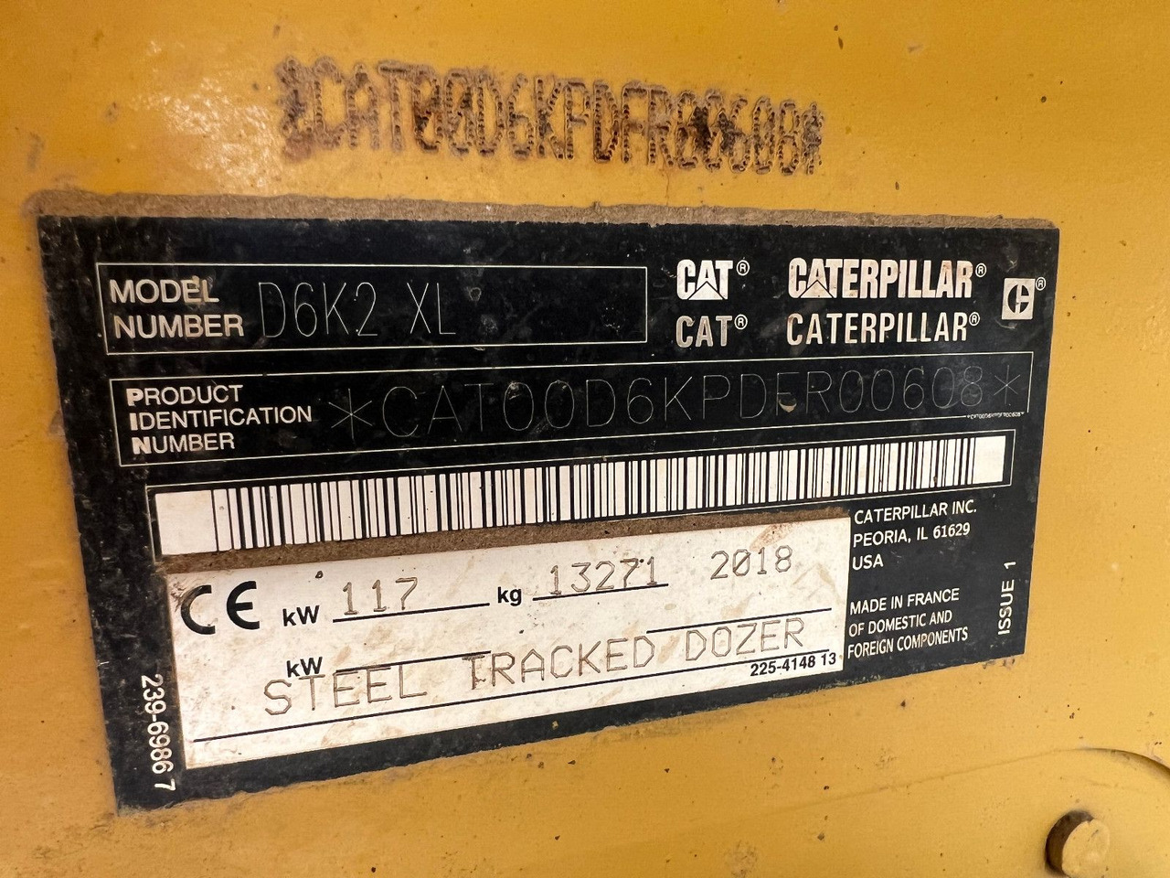 CAT D 6K XL mit Aufreisser u. Trimble - Buldožer: slika CAT D 6K XL mit Aufreisser u. Trimble - Buldožer CAT D 6K XL mit Aufreisser u. Trimble - Buldožer: slika CAT D 6K XL mit Aufreisser u. Trimble - Buldožer