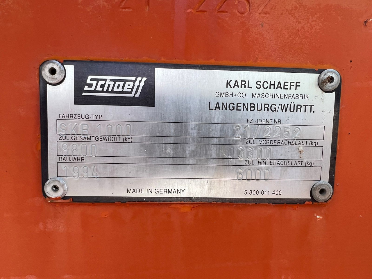 Schaeff SKB 1000 - Rovokopač-utovarivač: slika Schaeff SKB 1000 - Rovokopač-utovarivač Schaeff SKB 1000 - Rovokopač-utovarivač: slika Schaeff SKB 1000 - Rovokopač-utovarivač