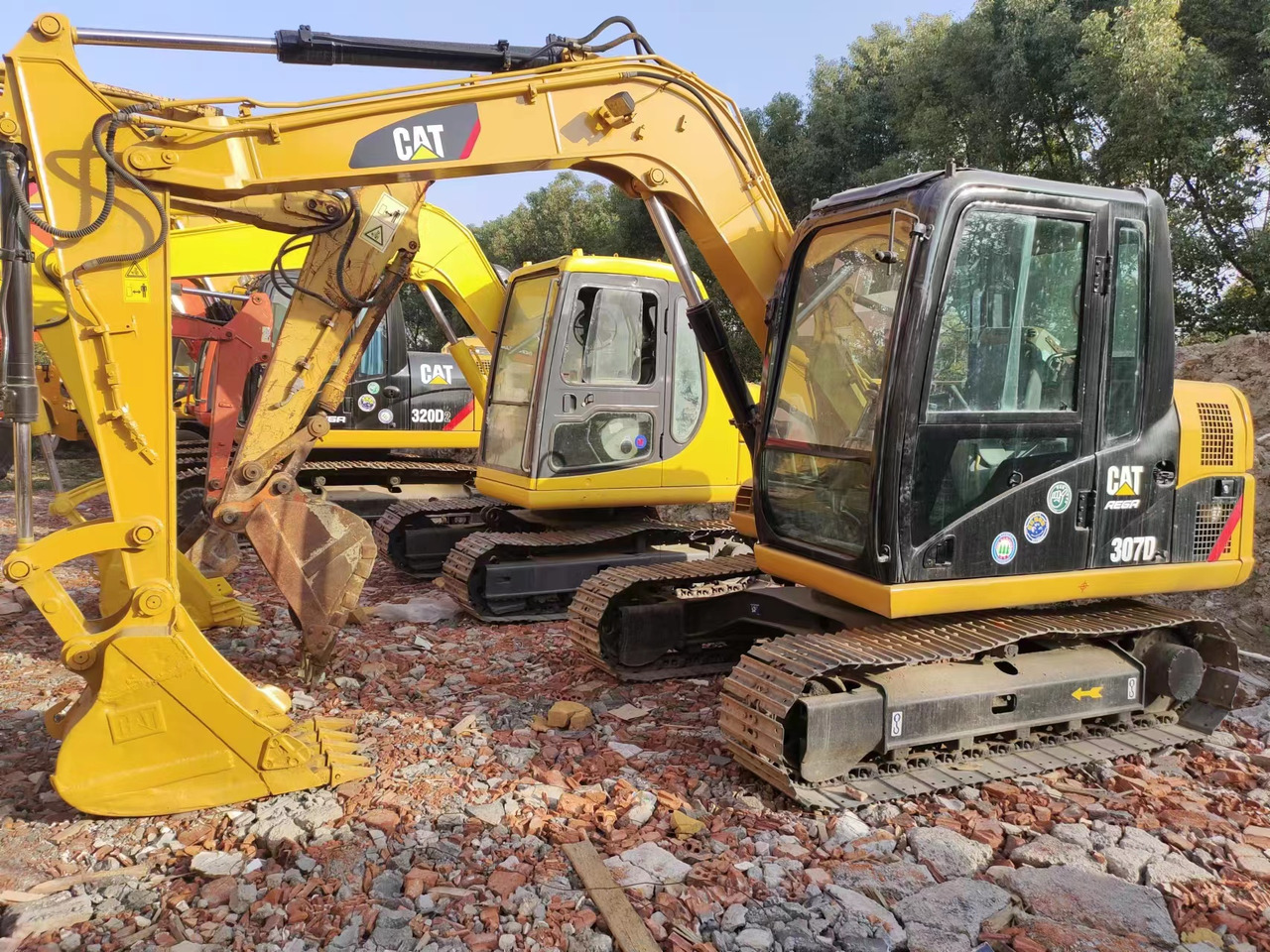 CATERPILLAR 307D - Mini bager: slika CATERPILLAR 307D - Mini bager CATERPILLAR 307D - Mini bager: slika CATERPILLAR 307D - Mini bager