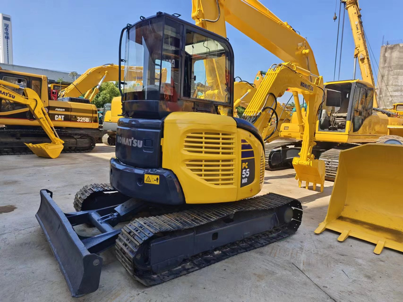 KOMATSU PC55MR - Mini bager: slika KOMATSU PC55MR - Mini bager KOMATSU PC55MR - Mini bager: slika KOMATSU PC55MR - Mini bager