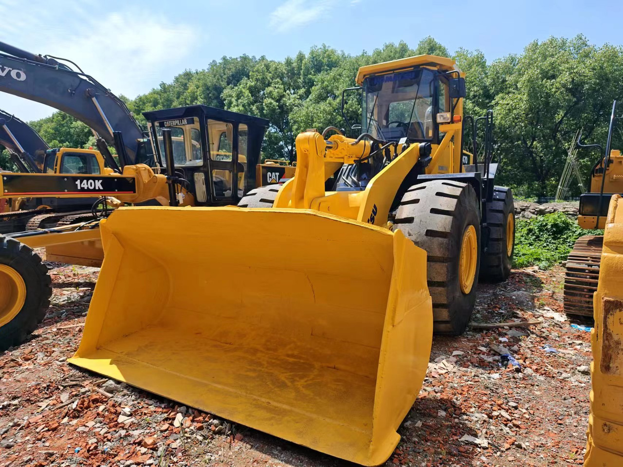 Utovarivač na kotačima KOMATSU WA470-3: slika Utovarivač na kotačima KOMATSU WA470-3