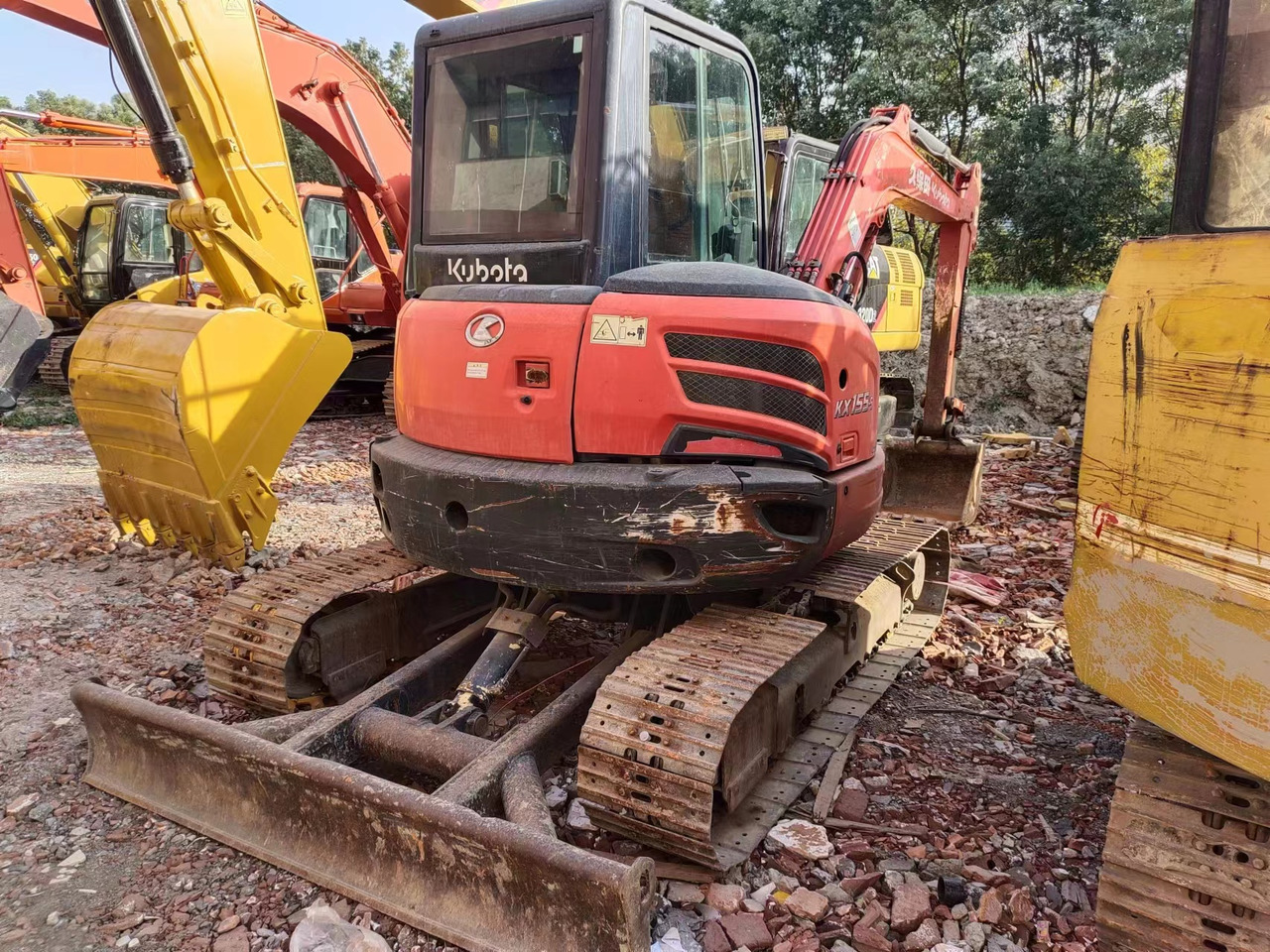 KUBOTA KX155-5 - Mini bager: slika KUBOTA KX155-5 - Mini bager KUBOTA KX155-5 - Mini bager: slika KUBOTA KX155-5 - Mini bager