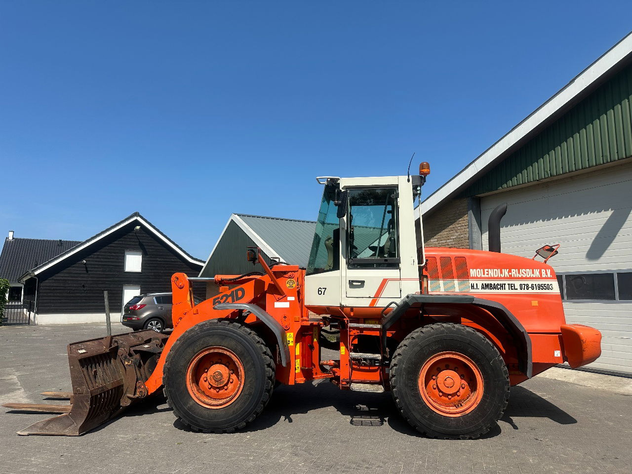 Case 521D - Utovarivač na kotačima: slika Case 521D - Utovarivač na kotačima Case 521D - Utovarivač na kotačima: slika Case 521D - Utovarivač na kotačima