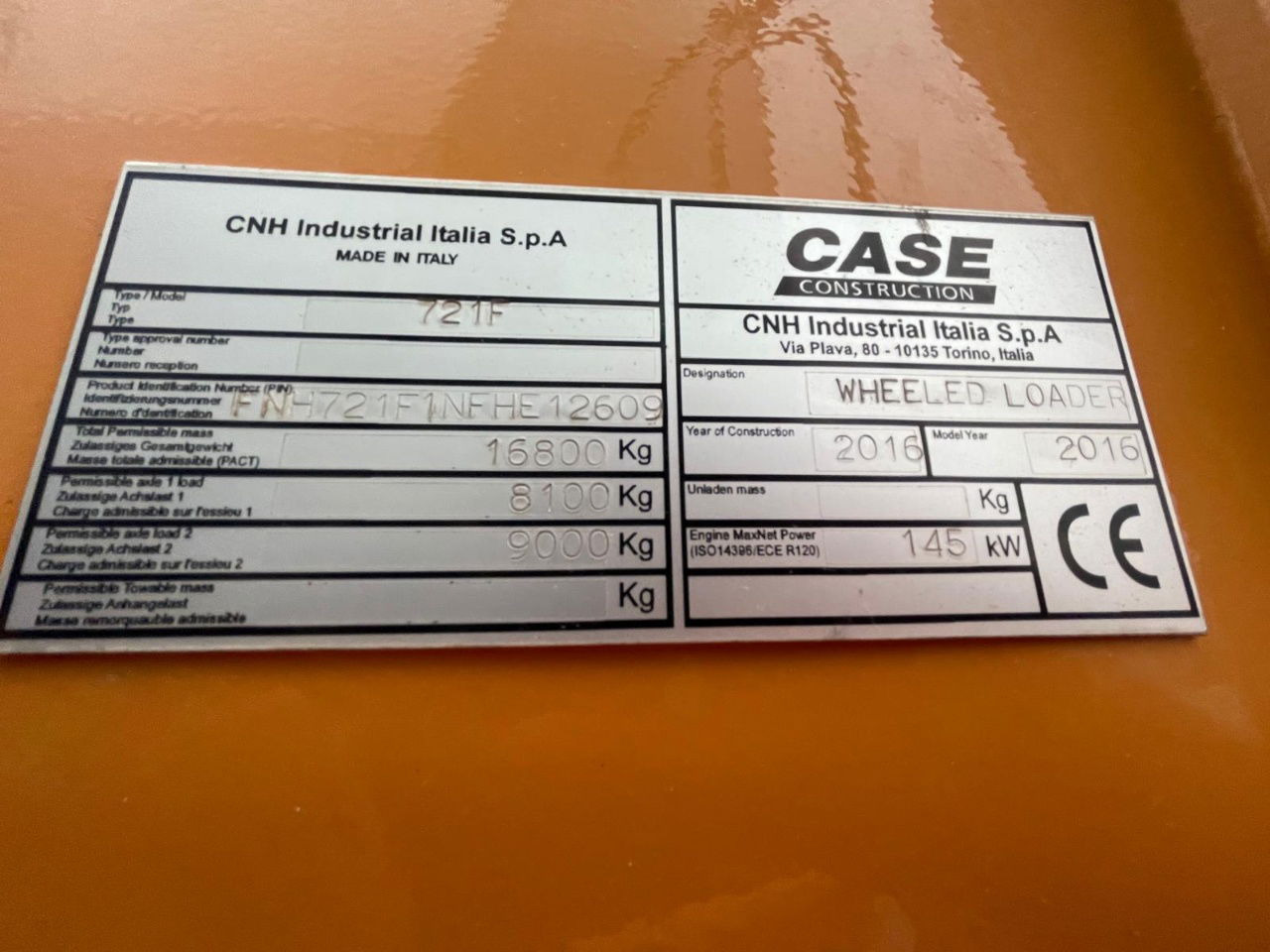 Utovarivač na kotačima Case 721F: slika Utovarivač na kotačima Case 721F Utovarivač na kotačima Case 721F: slika Utovarivač na kotačima Case 721F