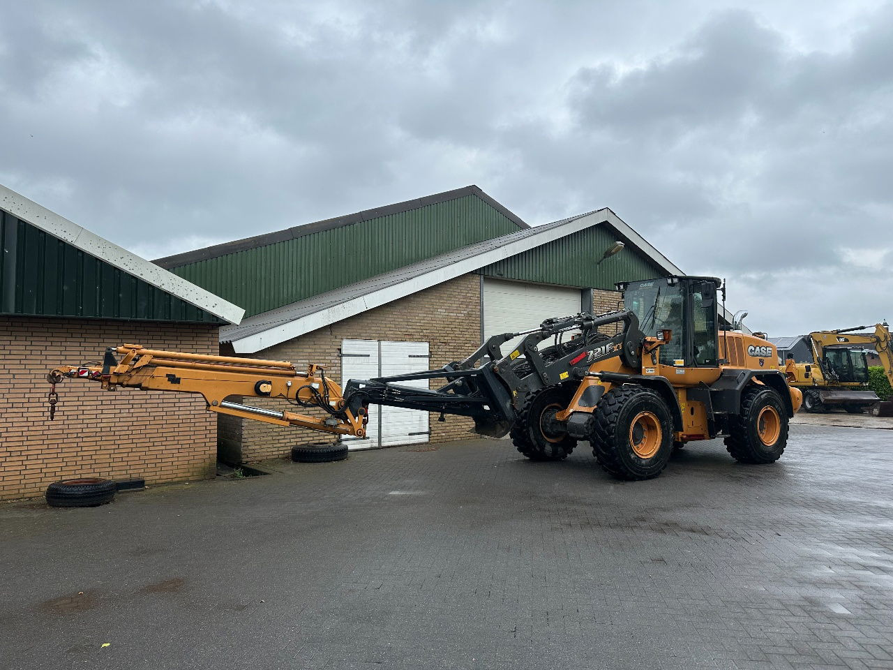 Utovarivač na kotačima Case 721F: slika Utovarivač na kotačima Case 721F Utovarivač na kotačima Case 721F: slika Utovarivač na kotačima Case 721F