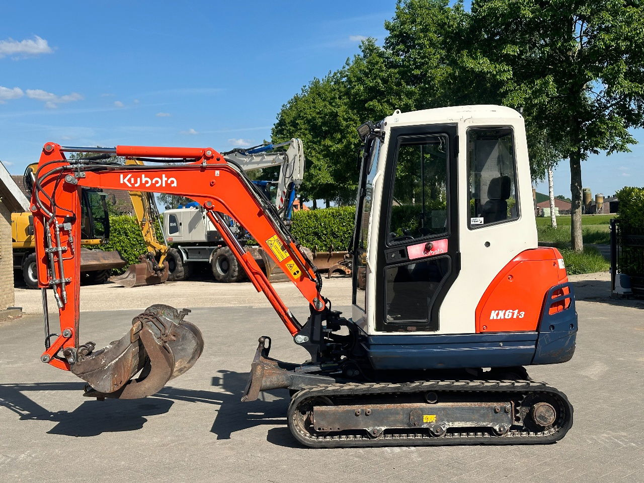Kubota KX61-3 - Mini bager: slika Kubota KX61-3 - Mini bager Kubota KX61-3 - Mini bager: slika Kubota KX61-3 - Mini bager