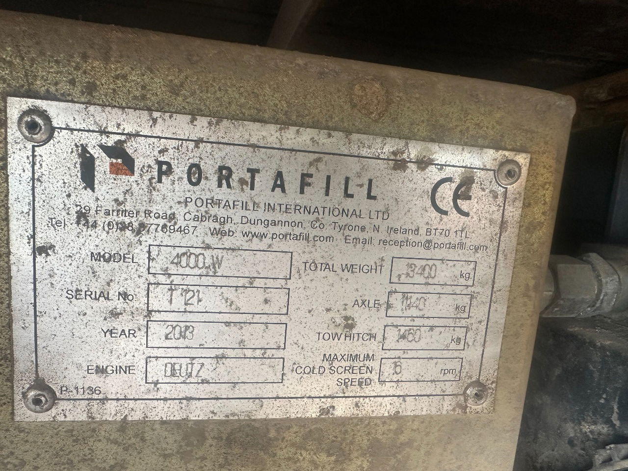 Screener Portafill 4000w: slika Screener Portafill 4000w Screener Portafill 4000w: slika Screener Portafill 4000w