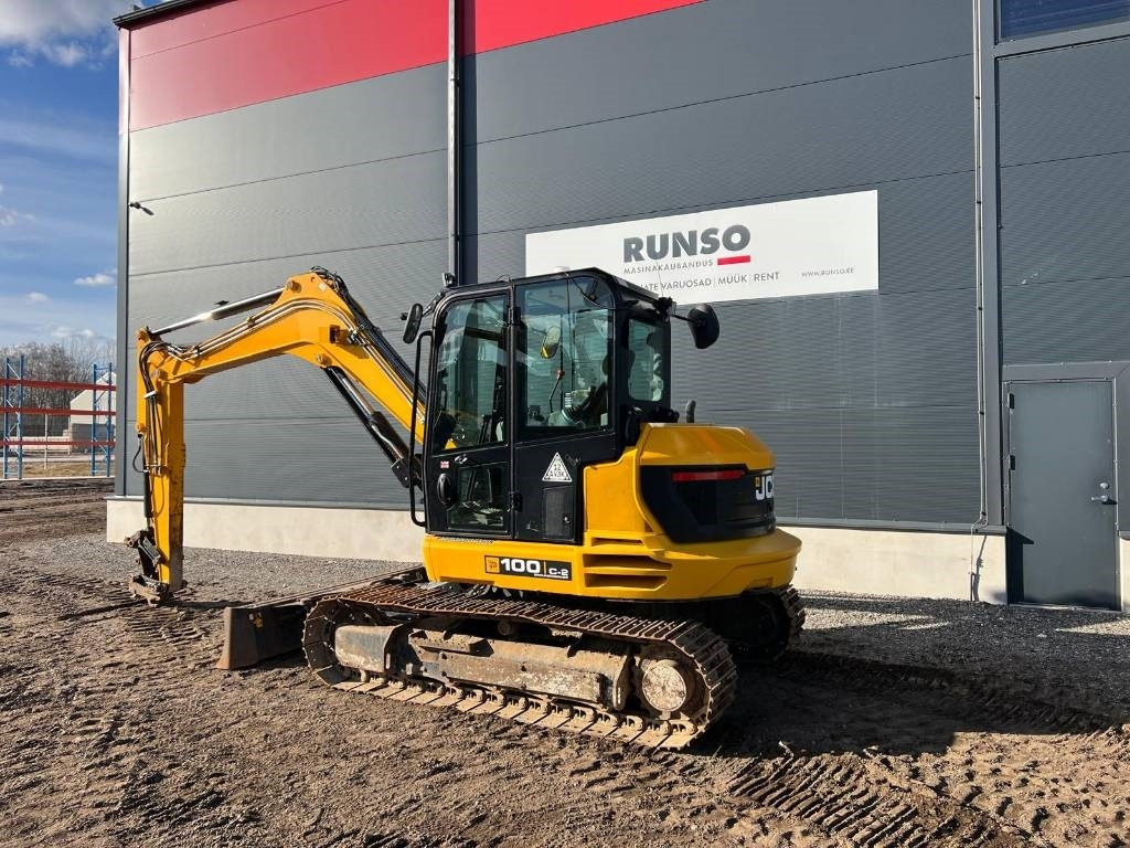 JCB 100C-2 - Mini bager: slika JCB 100C-2 - Mini bager JCB 100C-2 - Mini bager: slika JCB 100C-2 - Mini bager