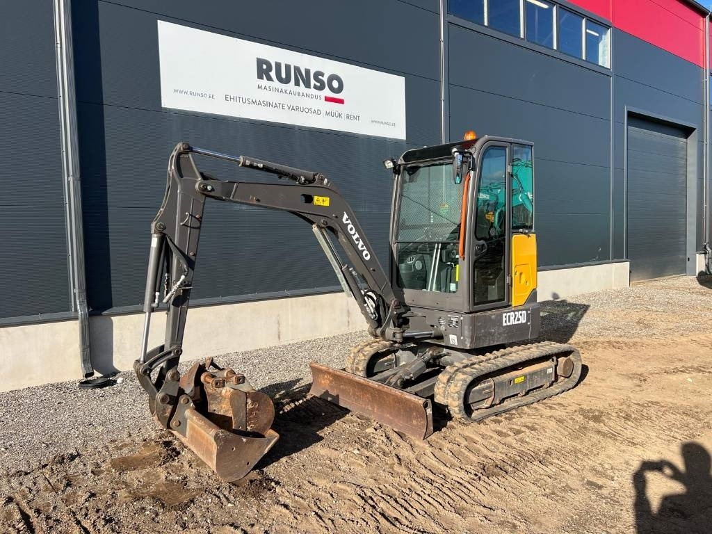 Volvo ECR 25 D - Mini bager: slika Volvo ECR 25 D - Mini bager Volvo ECR 25 D - Mini bager: slika Volvo ECR 25 D - Mini bager