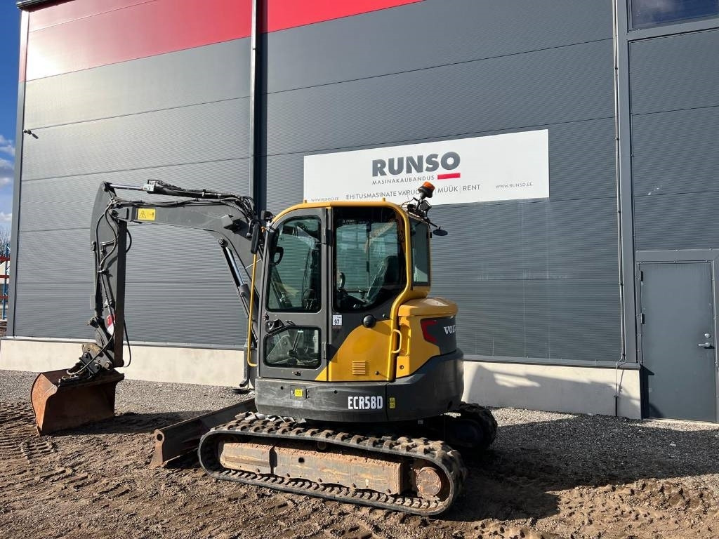Volvo ECR 58 D - Mini bager: slika Volvo ECR 58 D - Mini bager Volvo ECR 58 D - Mini bager: slika Volvo ECR 58 D - Mini bager