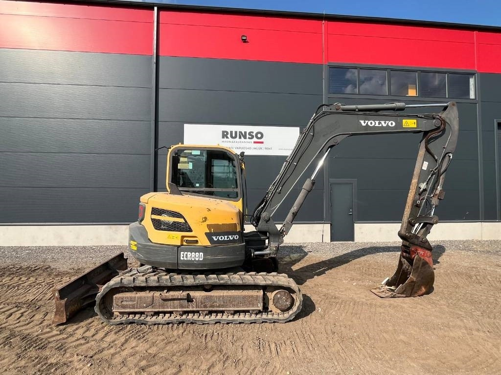 Volvo ECR 88 D - Mini bager: slika Volvo ECR 88 D - Mini bager Volvo ECR 88 D - Mini bager: slika Volvo ECR 88 D - Mini bager
