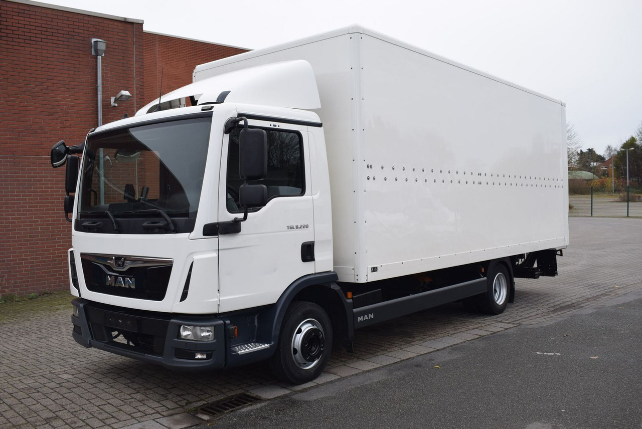 MAN TGL 8.220 Koffer LBW Klima EURO6 Luftfederung - Dostavno vozilo sa zatvorenim sandukom: slika MAN TGL 8.220 Koffer LBW Klima EURO6 Luftfederung - Dostavno vozilo sa zatvorenim sandukom MAN TGL 8.220 Koffer LBW Klima EURO6 Luftfederung - Dostavno vozilo sa zatvorenim sandukom: slika MAN TGL 8.220 Koffer LBW Klima EURO6 Luftfederung - Dostavno vozilo sa zatvorenim sandukom