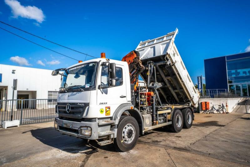 Mercedes AXOR 2633+BIBENNE+PALFINGER 18T/m /3XHydr. - Kiper, Kamion s kranom: slika Mercedes AXOR 2633+BIBENNE+PALFINGER 18T/m /3XHydr. - Kiper, Kamion s kranom Mercedes AXOR 2633+BIBENNE+PALFINGER 18T/m /3XHydr. - Kiper, Kamion s kranom: slika Mercedes AXOR 2633+BIBENNE+PALFINGER 18T/m /3XHydr. - Kiper, Kamion s kranom