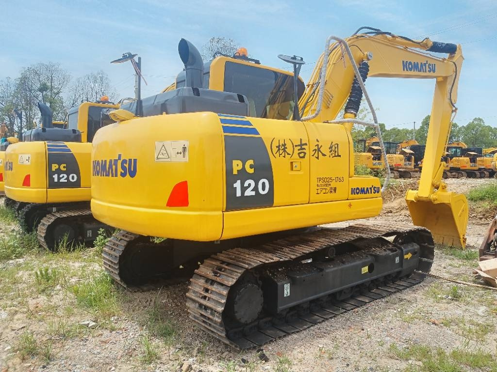 Komatsu PC 120-8 - Mini bager: slika Komatsu PC 120-8 - Mini bager Komatsu PC 120-8 - Mini bager: slika Komatsu PC 120-8 - Mini bager