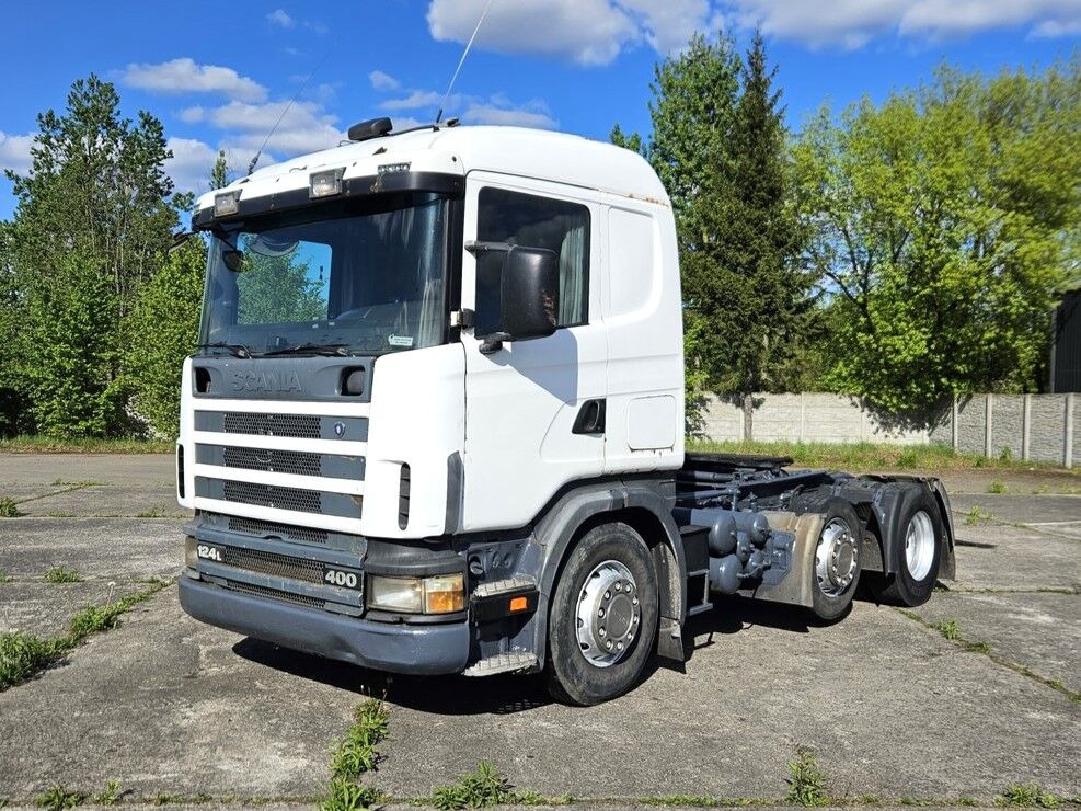 Scania 124L400 6x2 - manual pump and injectors - manual g earbox - airco - Tegljač: slika Scania 124L400 6x2 - manual pump and injectors - manual g earbox - airco - Tegljač Scania 124L400 6x2 - manual pump and injectors - manual g earbox - airco - Tegljač: slika Scania 124L400 6x2 - manual pump and injectors - manual g earbox - airco - Tegljač