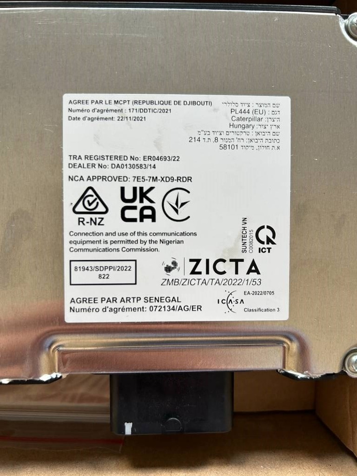 CAT Electronic Control Unit 604-9581 - DPX-25043 - Upravljačka jedinica (ECU) za Građevinski strojevi: slika CAT Electronic Control Unit 604-9581 - DPX-25043 - Upravljačka jedinica (ECU) za Građevinski strojevi CAT Electronic Control Unit 604-9581 - DPX-25043 - Upravljačka jedinica (ECU) za Građevinski strojevi: slika CAT Electronic Control Unit 604-9581 - DPX-25043 - Upravljačka jedinica (ECU) za Građevinski strojevi
