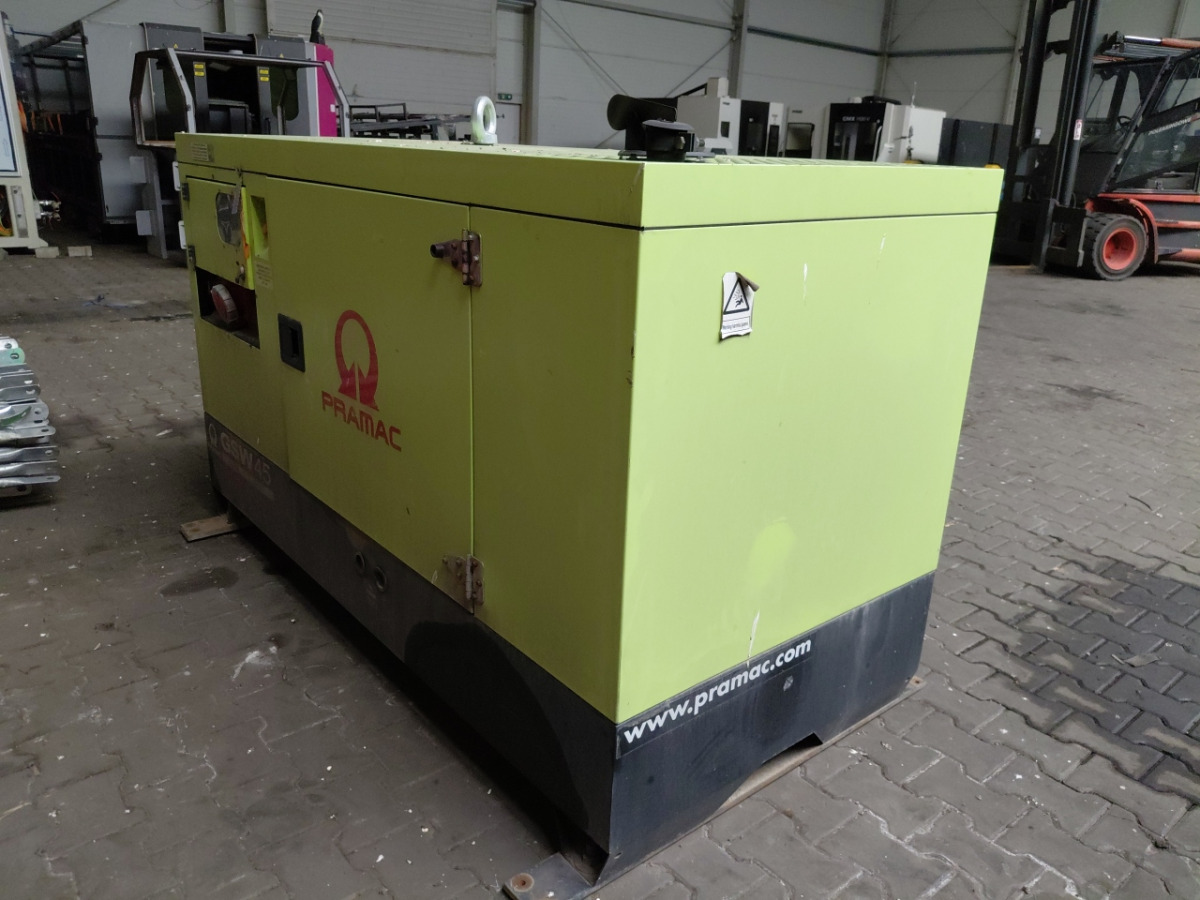 Agregat prądotwórczy – PRAMAC GSW 45Y – 39,7 kW – ON - Generatorski set: slika Agregat prądotwórczy – PRAMAC GSW 45Y – 39,7 kW – ON - Generatorski set Agregat prądotwórczy – PRAMAC GSW 45Y – 39,7 kW – ON - Generatorski set: slika Agregat prądotwórczy – PRAMAC GSW 45Y – 39,7 kW – ON - Generatorski set
