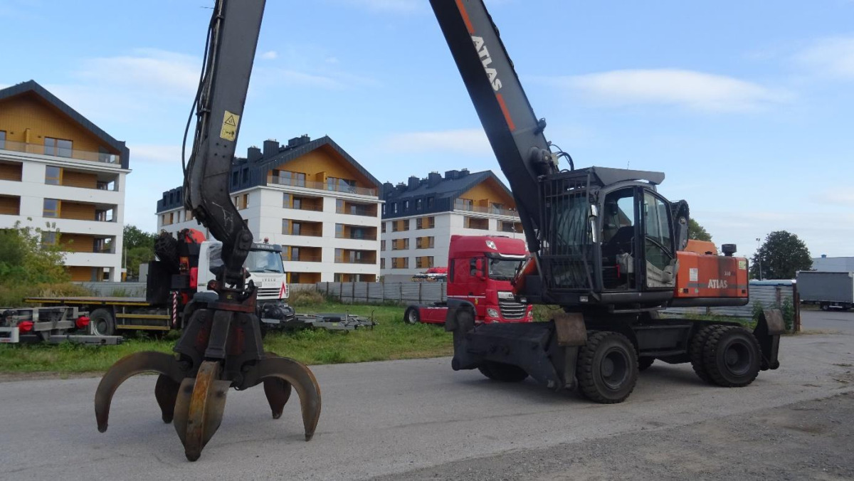Maszyna przeładunkowa ATLAS 350MH - 2013/2018 - 166kW - 15,9m zasięgu - Stroj za rukovanje otpadom: slika Maszyna przeładunkowa ATLAS 350MH - 2013/2018 - 166kW - 15,9m zasięgu - Stroj za rukovanje otpadom Maszyna przeładunkowa ATLAS 350MH - 2013/2018 - 166kW - 15,9m zasięgu - Stroj za rukovanje otpadom: slika Maszyna przeładunkowa ATLAS 350MH - 2013/2018 - 166kW - 15,9m zasięgu - Stroj za rukovanje otpadom