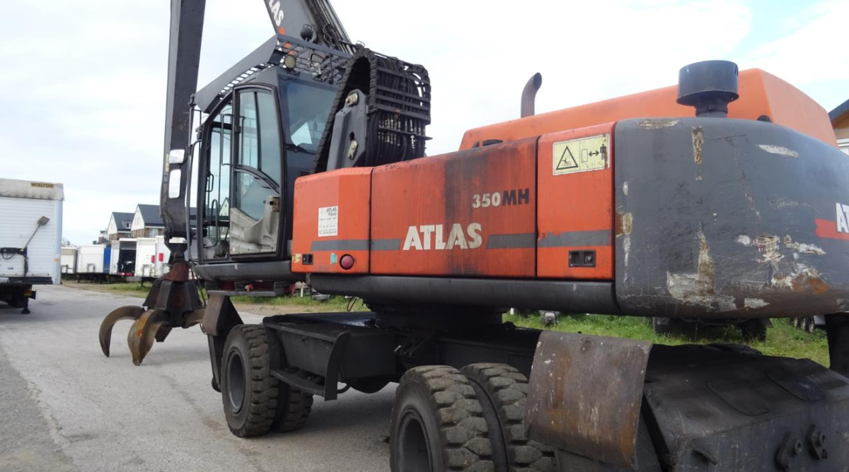 Maszyna przeładunkowa ATLAS 350MH - 2013/2018 - 166kW - 15,9m zasięgu - Stroj za rukovanje otpadom: slika Maszyna przeładunkowa ATLAS 350MH - 2013/2018 - 166kW - 15,9m zasięgu - Stroj za rukovanje otpadom Maszyna przeładunkowa ATLAS 350MH - 2013/2018 - 166kW - 15,9m zasięgu - Stroj za rukovanje otpadom: slika Maszyna przeładunkowa ATLAS 350MH - 2013/2018 - 166kW - 15,9m zasięgu - Stroj za rukovanje otpadom