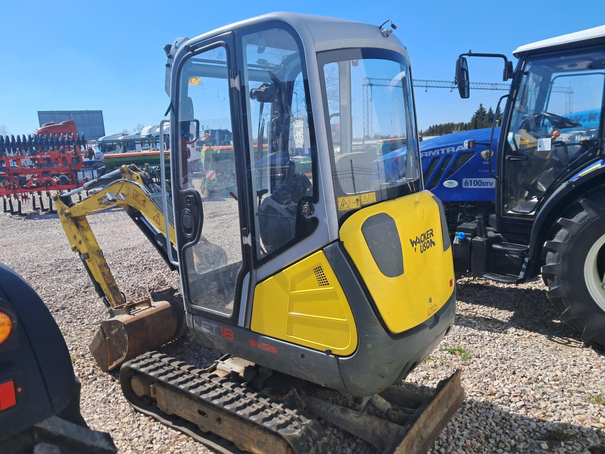 Minikoparka gąsienicowa WACKER NEUSON ET18 - 2021 - 1597 mth - 3 łyżki - Mini bager: slika Minikoparka gąsienicowa WACKER NEUSON ET18 - 2021 - 1597 mth - 3 łyżki - Mini bager Minikoparka gąsienicowa WACKER NEUSON ET18 - 2021 - 1597 mth - 3 łyżki - Mini bager: slika Minikoparka gąsienicowa WACKER NEUSON ET18 - 2021 - 1597 mth - 3 łyżki - Mini bager