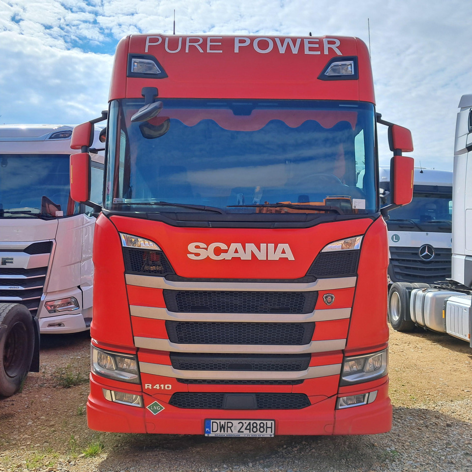 SCANIA R410 CIĄGNIK SIODŁOWY - Tegljač: slika SCANIA R410 CIĄGNIK SIODŁOWY - Tegljač SCANIA R410 CIĄGNIK SIODŁOWY - Tegljač: slika SCANIA R410 CIĄGNIK SIODŁOWY - Tegljač