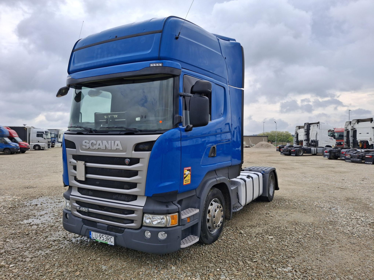 SCANIA R450 CIĄGNIK SIODŁOWY - Tegljač: slika SCANIA R450 CIĄGNIK SIODŁOWY - Tegljač SCANIA R450 CIĄGNIK SIODŁOWY - Tegljač: slika SCANIA R450 CIĄGNIK SIODŁOWY - Tegljač