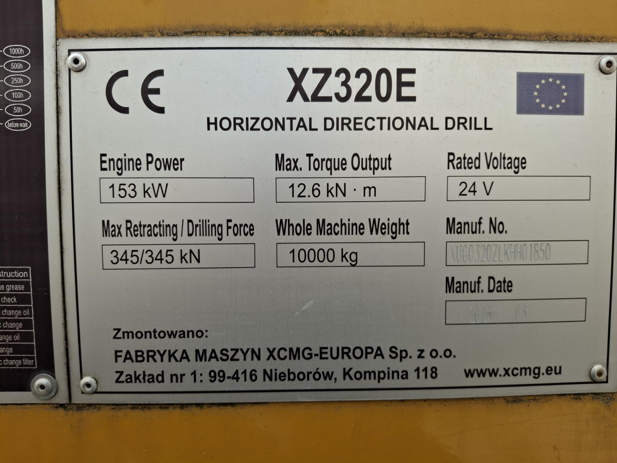 Wiertnica horyzontalna – XCMG XZ320E – 2023 – 153 kW – Pilot bezprzewodowy - Platforma za bušenje: slika Wiertnica horyzontalna – XCMG XZ320E – 2023 – 153 kW – Pilot bezprzewodowy - Platforma za bušenje Wiertnica horyzontalna – XCMG XZ320E – 2023 – 153 kW – Pilot bezprzewodowy - Platforma za bušenje: slika Wiertnica horyzontalna – XCMG XZ320E – 2023 – 153 kW – Pilot bezprzewodowy - Platforma za bušenje