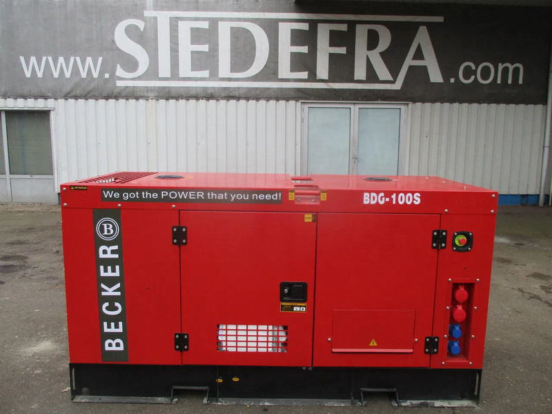 Becker BDG-100S , New Diesel generator , 100 KVA, 3 Phase - Generatorski set: slika Becker BDG-100S , New Diesel generator , 100 KVA, 3 Phase - Generatorski set Becker BDG-100S , New Diesel generator , 100 KVA, 3 Phase - Generatorski set: slika Becker BDG-100S , New Diesel generator , 100 KVA, 3 Phase - Generatorski set