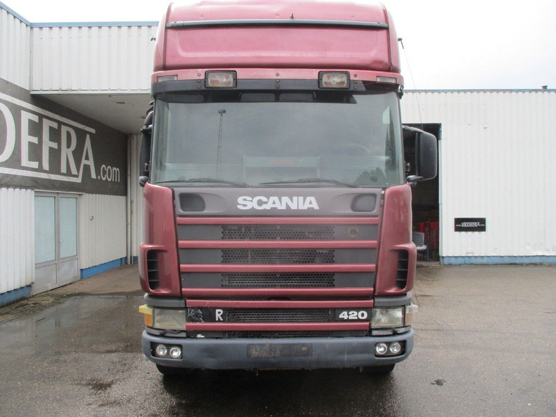 Kamion s kukastom dizalicom Scania R124-420 6x2 , Manual , Intarder , Airco , haakarm truck: slika Kamion s kukastom dizalicom Scania R124-420 6x2 , Manual , Intarder , Airco , haakarm truck