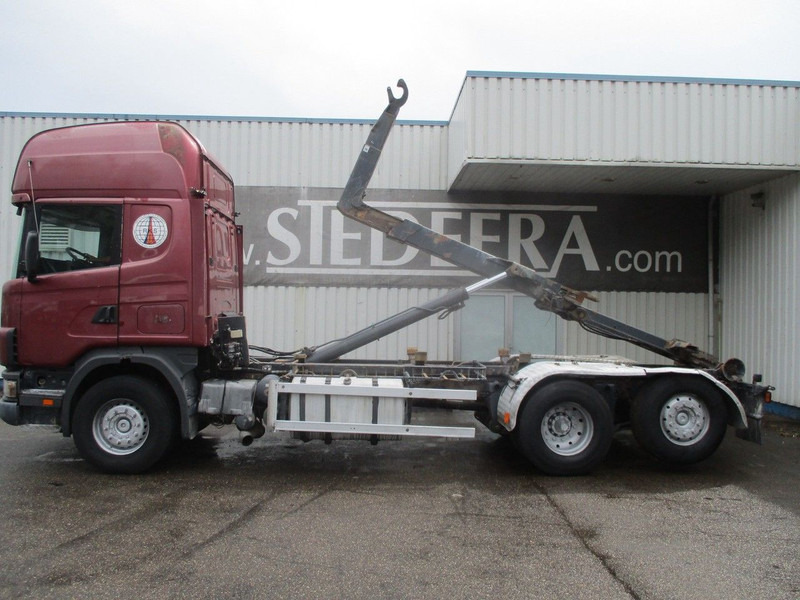 Kamion s kukastom dizalicom Scania R124-420 6x2 , Manual , Intarder , Airco , haakarm truck: slika Kamion s kukastom dizalicom Scania R124-420 6x2 , Manual , Intarder , Airco , haakarm truck