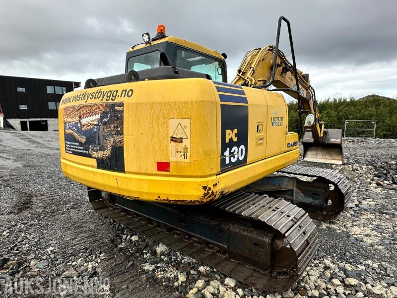 2005 Komatsu C130-7K Beltegraver m/skuffe/rotortilt, 9644 timer - Bager: slika 2005 Komatsu C130-7K Beltegraver m/skuffe/rotortilt, 9644 timer - Bager 2005 Komatsu C130-7K Beltegraver m/skuffe/rotortilt, 9644 timer - Bager: slika 2005 Komatsu C130-7K Beltegraver m/skuffe/rotortilt, 9644 timer - Bager