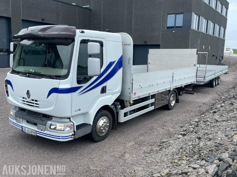 2007 RENAULT MIDLUM LASTEBIL - PLANBIL MED LIFT. KUN 95544 KM! - Kamion s otvorenim sandukom: slika 2007 RENAULT MIDLUM LASTEBIL - PLANBIL MED LIFT. KUN 95544 KM! - Kamion s otvorenim sandukom 2007 RENAULT MIDLUM LASTEBIL - PLANBIL MED LIFT. KUN 95544 KM! - Kamion s otvorenim sandukom: slika 2007 RENAULT MIDLUM LASTEBIL - PLANBIL MED LIFT. KUN 95544 KM! - Kamion s otvorenim sandukom